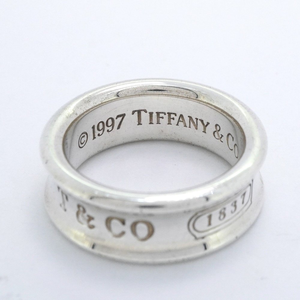 Tiffany Ring Narrow Silver 925 Size 10.5 Ladies - Picture 4 of 11